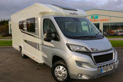 Majestic 155|Majestic cab|High grade insulation|Majestic 155 Layout|Reversing camera|Fixed French bed|Majestic 155 kitchen|Majestic facing lounges|Majestic 155 side profile|Majestic 155 washroom|