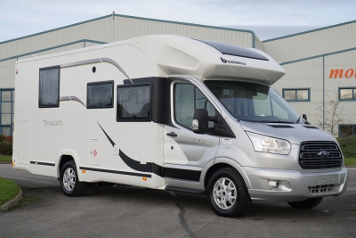 Benimar Tessoro 494|Tessoro 494 front|Benimar Tessoro Lounge|Tessoro 494 with dropdown bed|Tessoro 494 bedroom and kitchen|Tessoro 494 island bed|L shaped kitchen|Front dinnette|Washroom and shower|